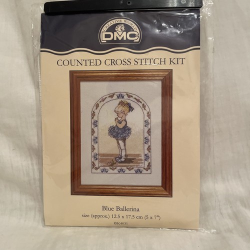 Dmc cross stitch kit - stitch, blue