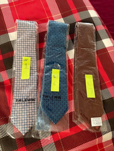 Lewin ties all new - -, price