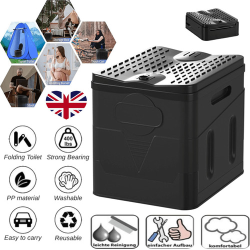 20l portable folding toilet - 20l,