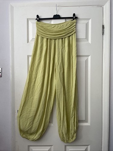 Fabulous dull lime harem yoga - harem,