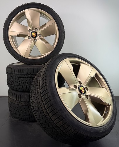 Porsche taycan winter - porsche, wheels