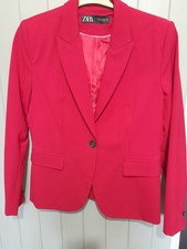 Zara Red Blazer Size EU40