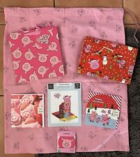 M & S Percy Pig Sack-Cards-Gift tags-Gift Bag/tag -3D Pop-up card