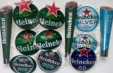HEINEKEN BRANDING Badges, Handles, Pub, Bar, Ale, Mancave, Beer Pump, Font Lager