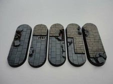 70x25mm resin bike bases x5