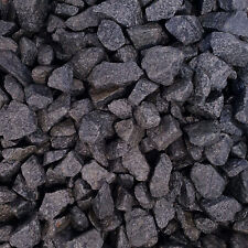 Decorative Black Basalt Stones Pebbles Gravel Chippings Cobbles Slate