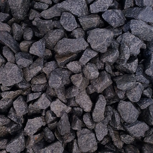 Decorative black basalt stones - decorative,