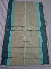 Designer Debenhams place mats in teal & gold tones x8