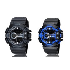 OHSEN Watch Man Fashion Waterproof Sport Watch Men Analog Quartz Boy Gift Casual
