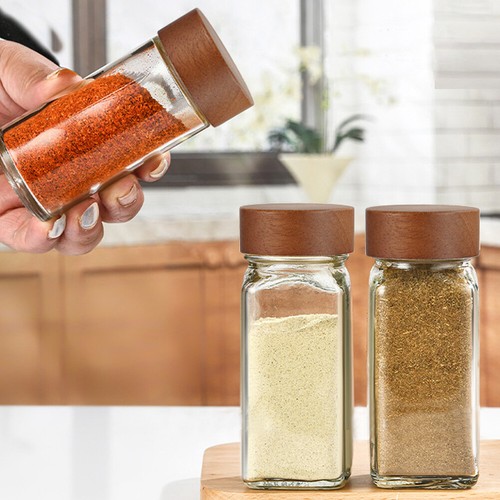 Pcs glass spice - spice, jars