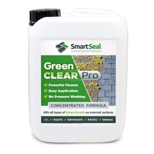 SmartSeal Green Clear Pro Killer Highly Concentrated Biocide 5L - Drives & Roofs