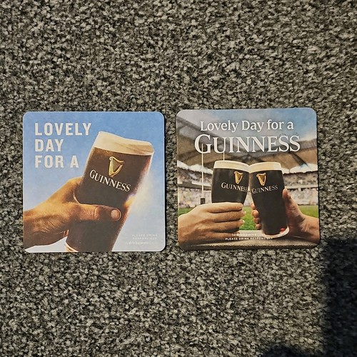 Guinness beer mats brand - mats,