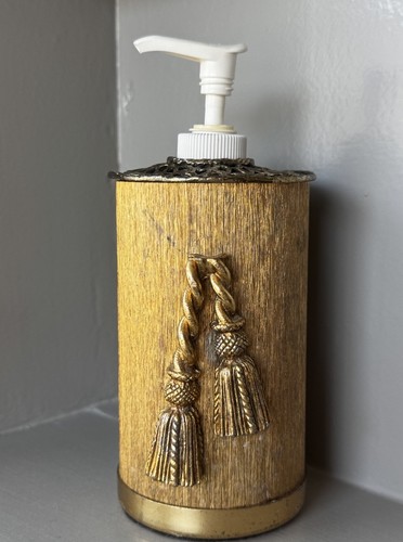Brass tassel soap dispenser - soap,