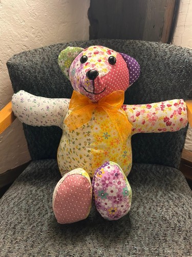 Handmade teddy bear - handmade, stuffed
