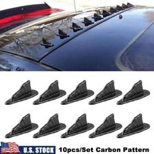 10pcs Carbon Shark Fin Jet