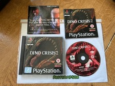 Dino crisis 2 game ps1 sony PlayStation complete