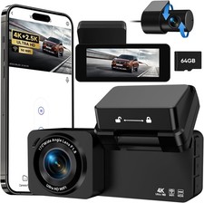 ORSKEY 4K Dash Cam Front and