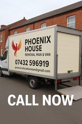 Man and van - man, house