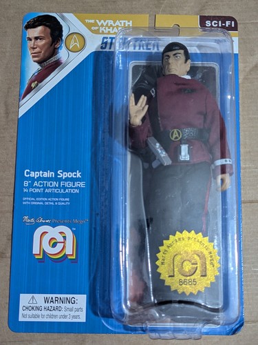 Mego star trek captain - star, spock