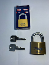 New Abus 85/40 Brass Padlocks