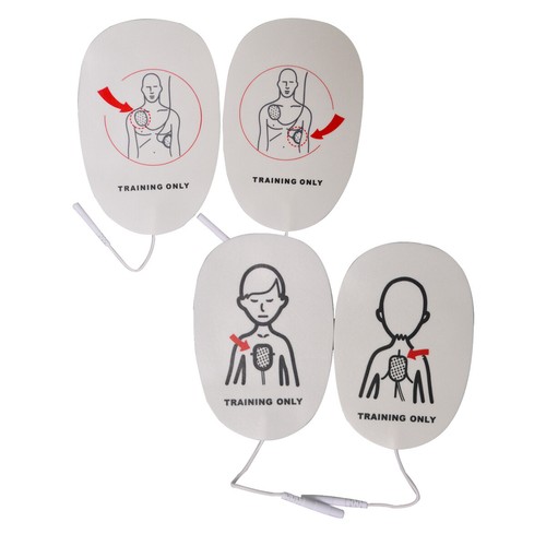 Aed first aid - aid, pads