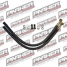 Pit Bike Oil Cooler Hose Kit - 10mm , Push Fit