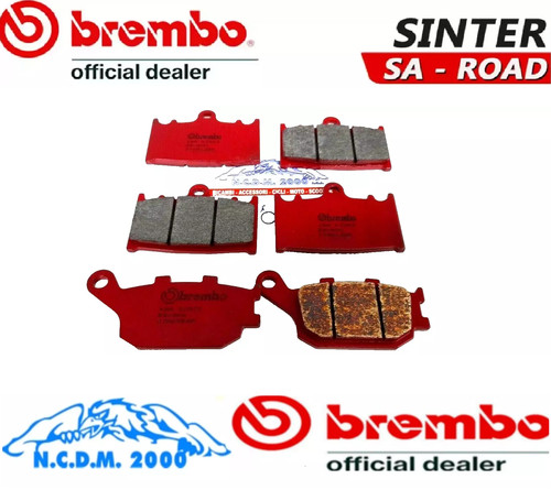 Brembo brake pads front rear - front, +