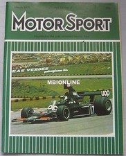 Motor Sport 03/1975 featuring