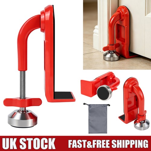 Solid security door jammer - door,
