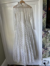 Vintage full Lace Wedding Dress