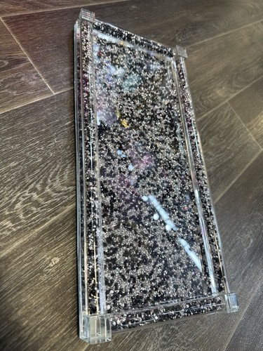 Galaxy crystal acrylic serving - acrylic,