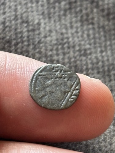 Medieval silver farthing - medieval, from