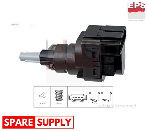 Brake light switch for bora - light, vw