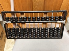 Vintage Wood metal Abacus