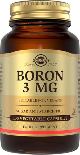 Solgar boron 3mg - solgar, vegetable