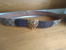 VINTAGE GUCCI BROWN LEATHER