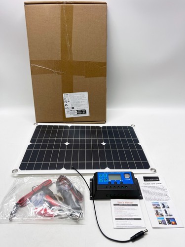 Flexible solar panel kit 12v - kit,