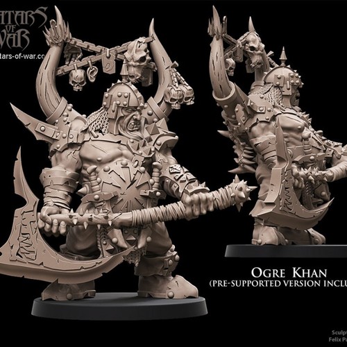 Ogre khan 32mm - 32mm, avatars