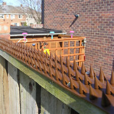 10 FENCE TOP SPIKES STRIPS WALL INTRUDER KEEP OFF BIRD CAT GUARD SECURITY STOP