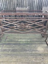 French wrought iron balconies - a pair