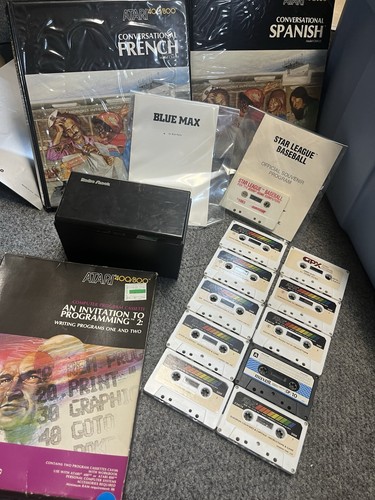Vintage atari program cassette - atari,
