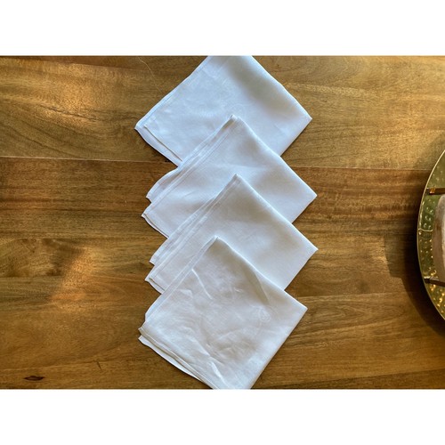 Set white demask dinner - white,