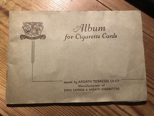 Empty ardath cigarette card - empty,