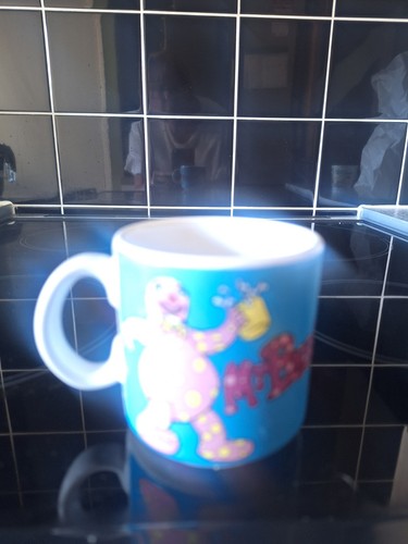 Blobby 1992 mug cup - blobby,