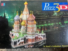 MB 3D PUZZLE. St Basil's Cathedral MOSCOW. 708 Pieces