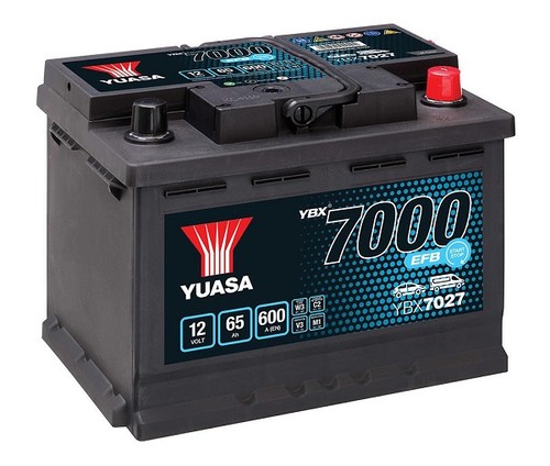 Yuasa ybx7027 efb 7027 - 7027, start