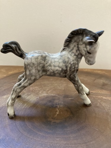 Beswick rocking horse grey - rocking,
