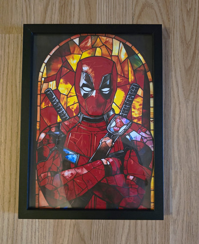 Deadpool movie poster wall - wall, art
