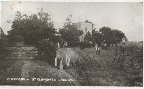 586 postcard clements - 586/postcard, st.clements