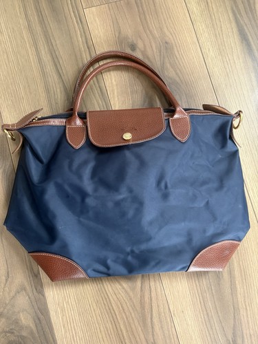 Vintage longchamp bag navy - vintage,